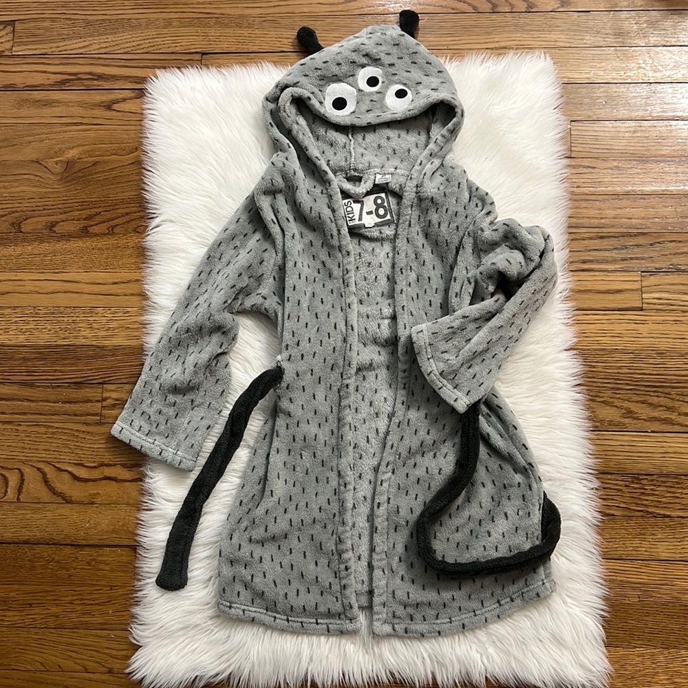 Cotton On kids plush bath robe